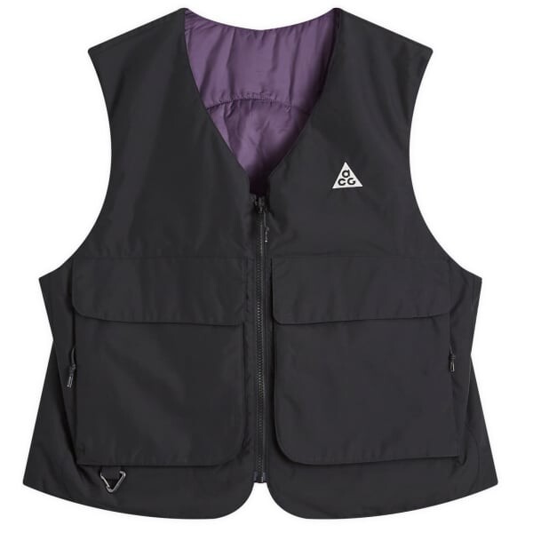 

Двусторонний жилет Nike acg primaloft Nike Apparel, черный