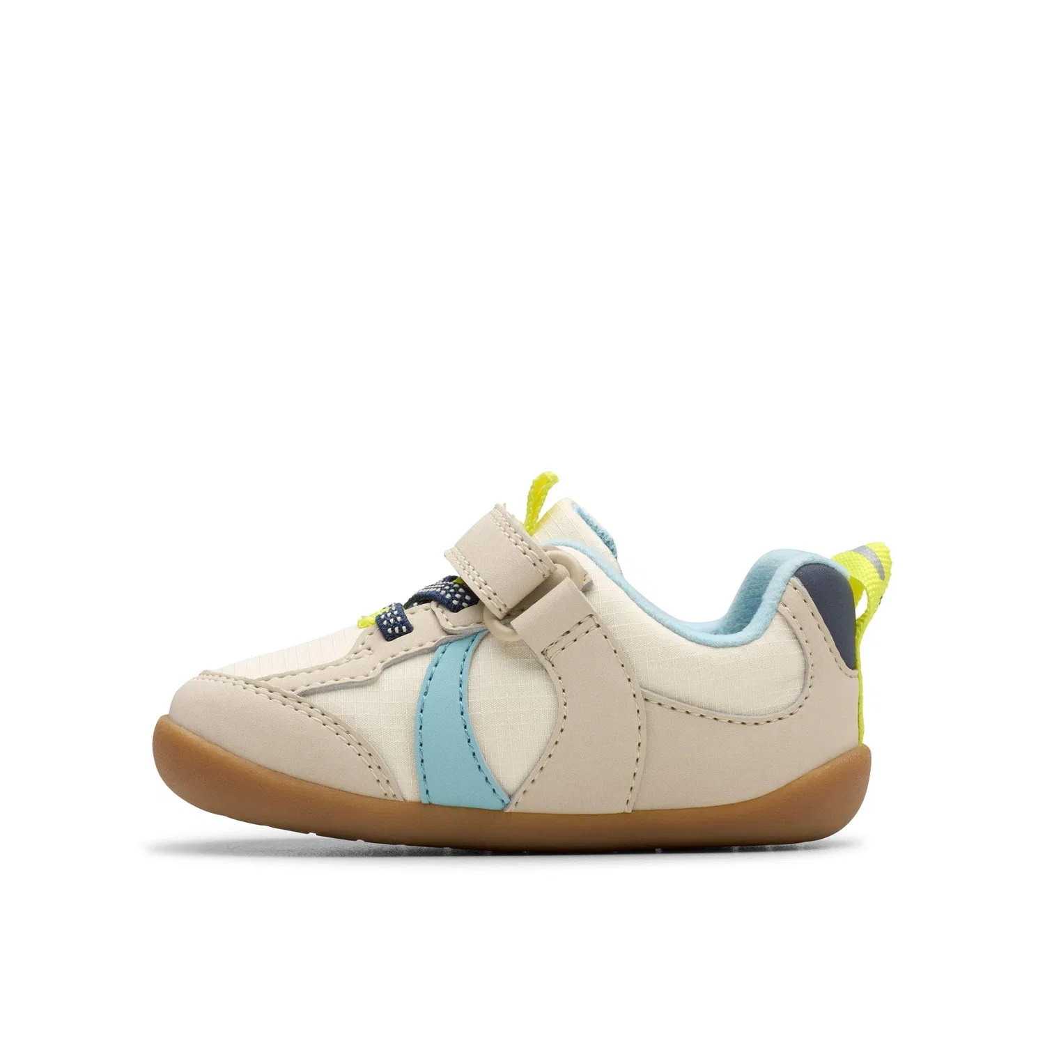 Детские кроссовки-пре-валки Roamer Speed Clarks, бежевый — фото 2