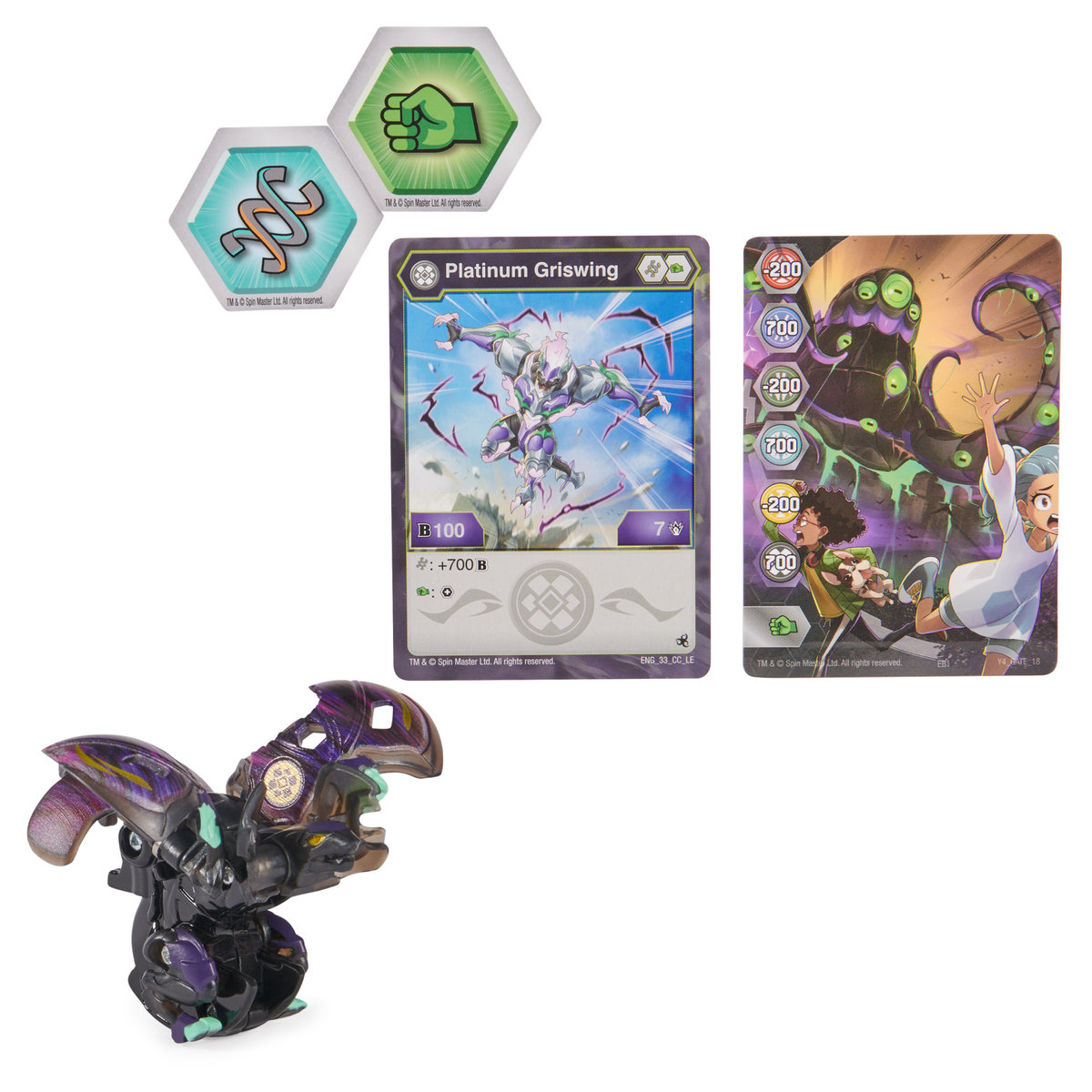 

Bakugan Legends - платиновый шар Griswing Spin Master