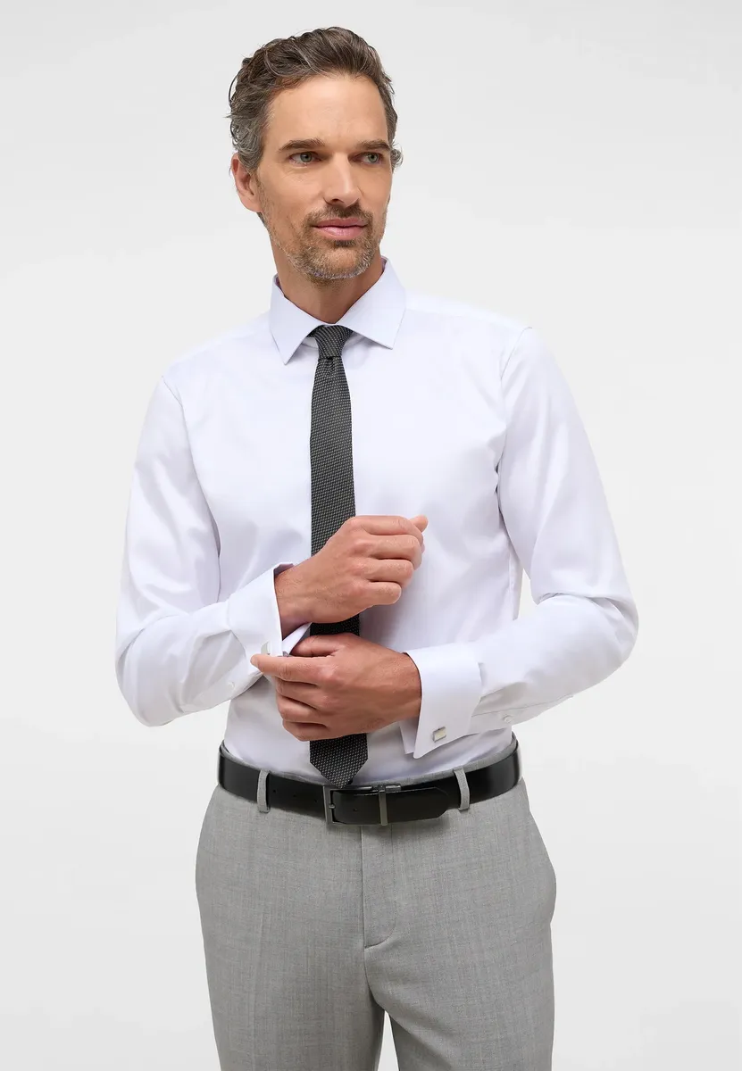 

Рубашка Eterna с длинными рукавами "SLIM FIT", белый