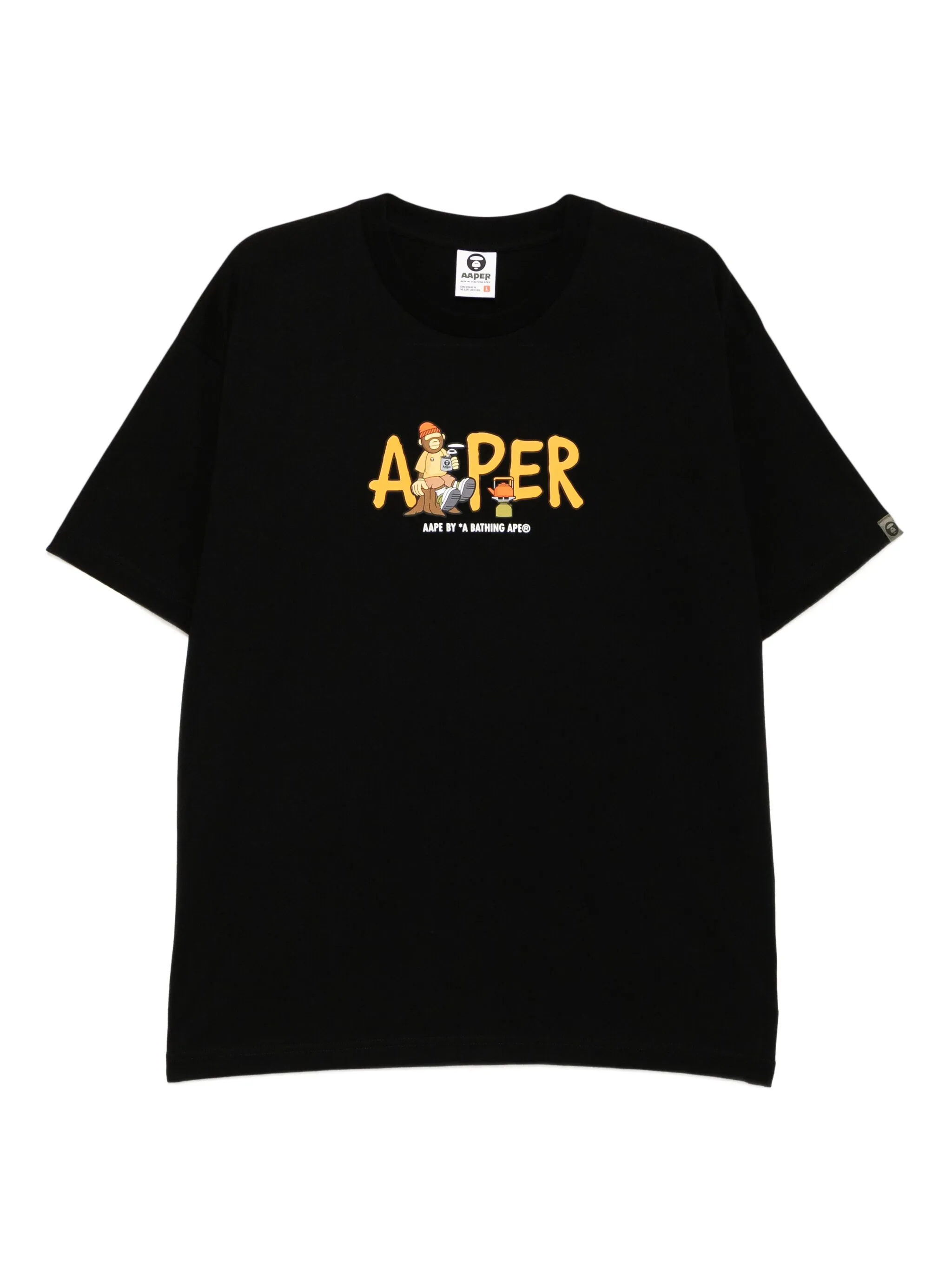 

Футболка Aaper Aape By A Bathing Ape, черный