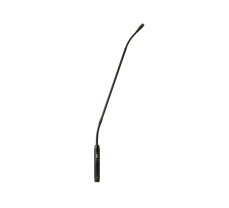 

Микрофон Shure MX418S/C 18" Microflex Cardioid Gooseneck Condenser Mic with Attached XLR Preamp, Mute Switch