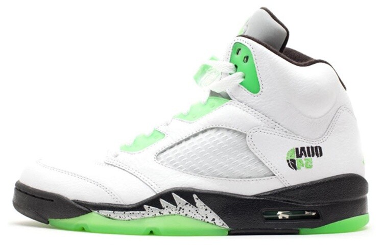 

Кроссовки JORDAN 5 Retro Quai 54 White, Серый, Кроссовки JORDAN 5 Retro Quai 54 White