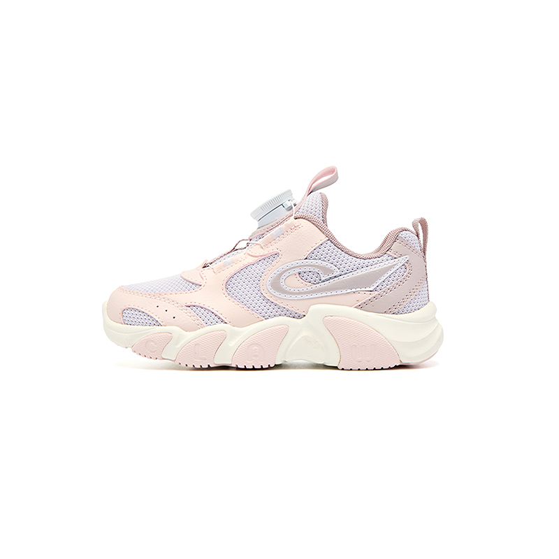 

Кроссовки для бега Rebound Low Top для детей от 3 до 7 лет QIAODAN, серый/розовый