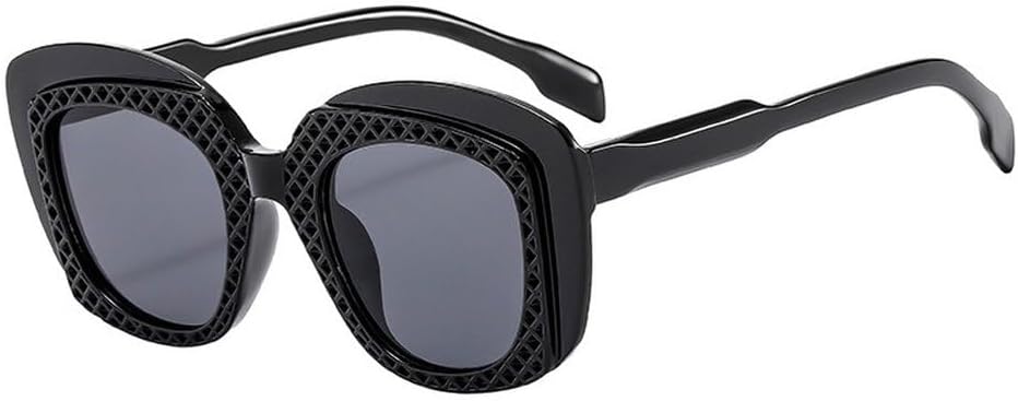 

Двухцветные солнцезащитные очки в стиле хип-хоп для женщин, модные градиентные очки, защита от УФ-излучения UV400, квадратные солнцезащитные очки для мужчин, уникальные солнцезащитные очки SKFGNX, Black Gray