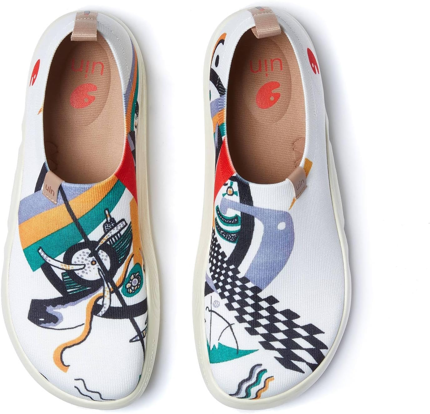 

Мужские лоферы UIN, раскрашенные туристические туфли, слипоны для прогулок, повседневные легкие удобные модные кроссовки Toledo Destination, Toledo Ⅹ Men - Kleine Welten Iv