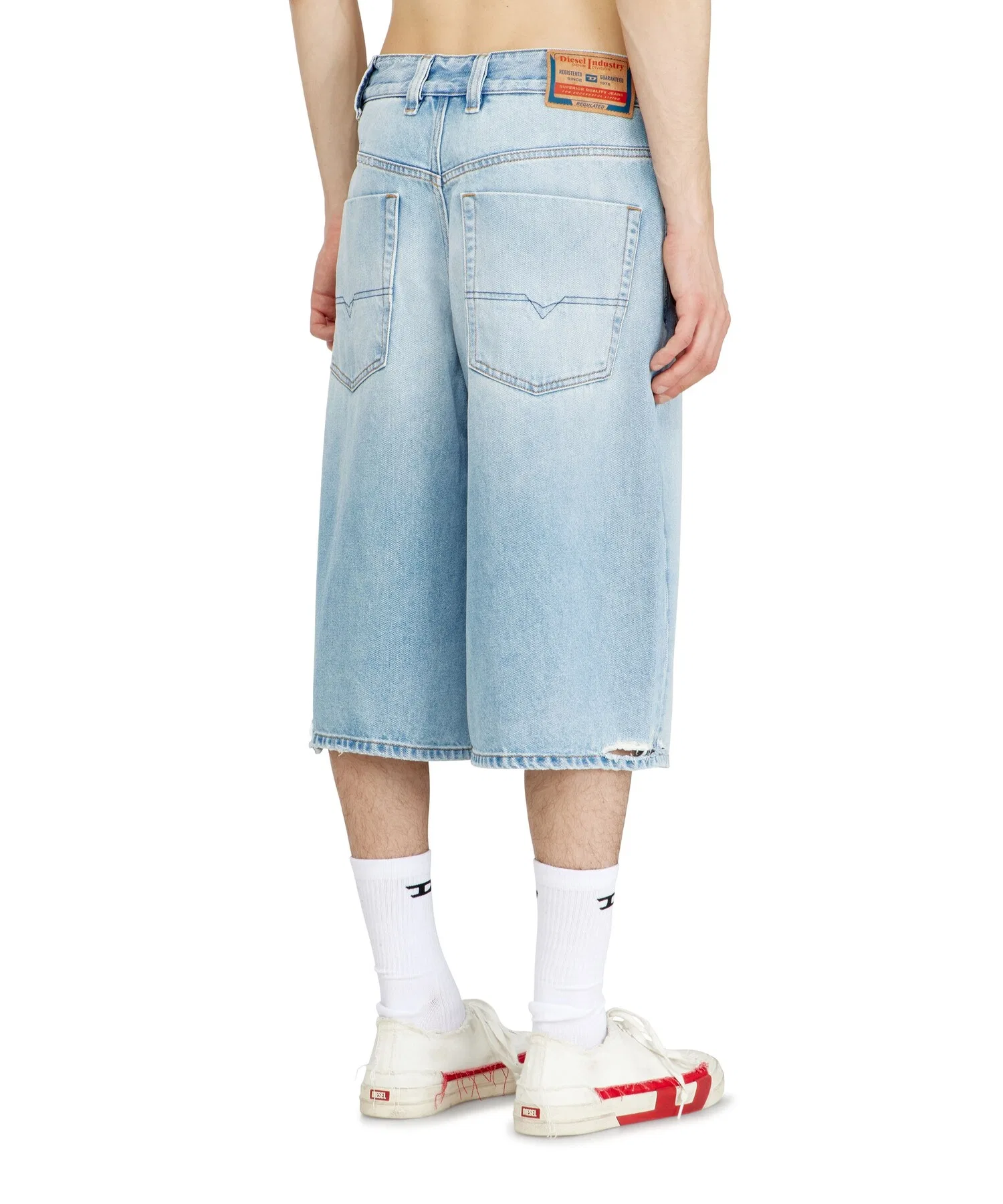 Мужские джинсовые шорты D-ENIM-M-SHORT — фото 3