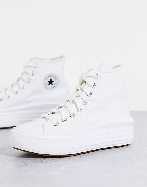 

Кроссовки Converse Chuck Taylor All Star Move Hi, белый