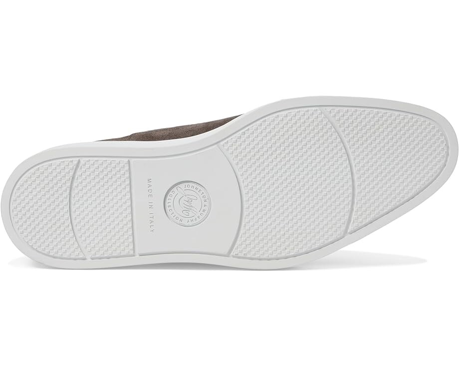 Кроссовки Johnston & Murphy Collection Bolivar Cap Toe, цвет Gray Italian Suede — фото 3