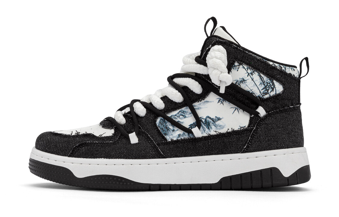 

Кроссовки paul frank Skateboarding Shoes Men High-top, синий