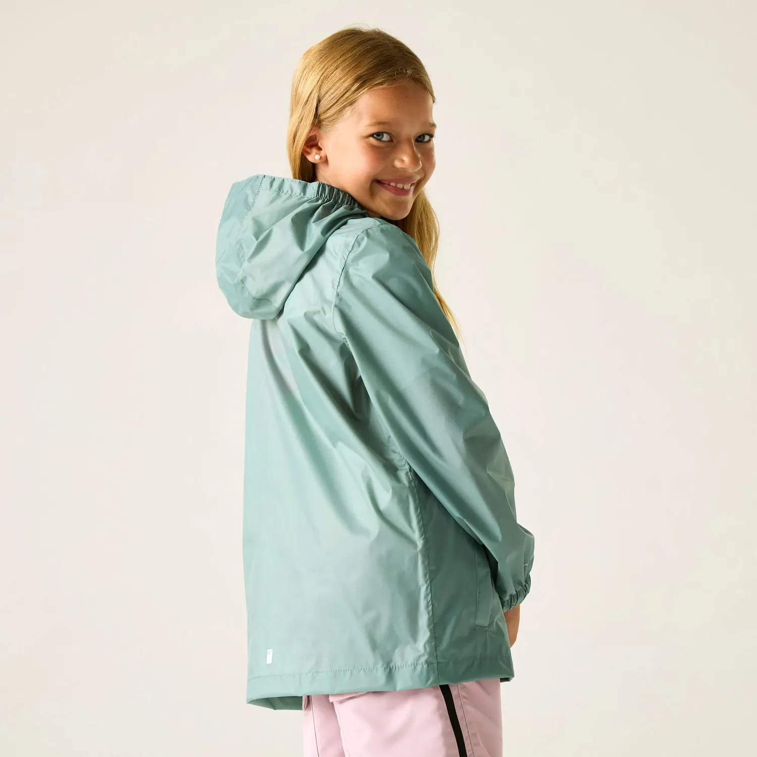 Детская водонепроницаемая куртка Regatta, бирюзовый — фото 2