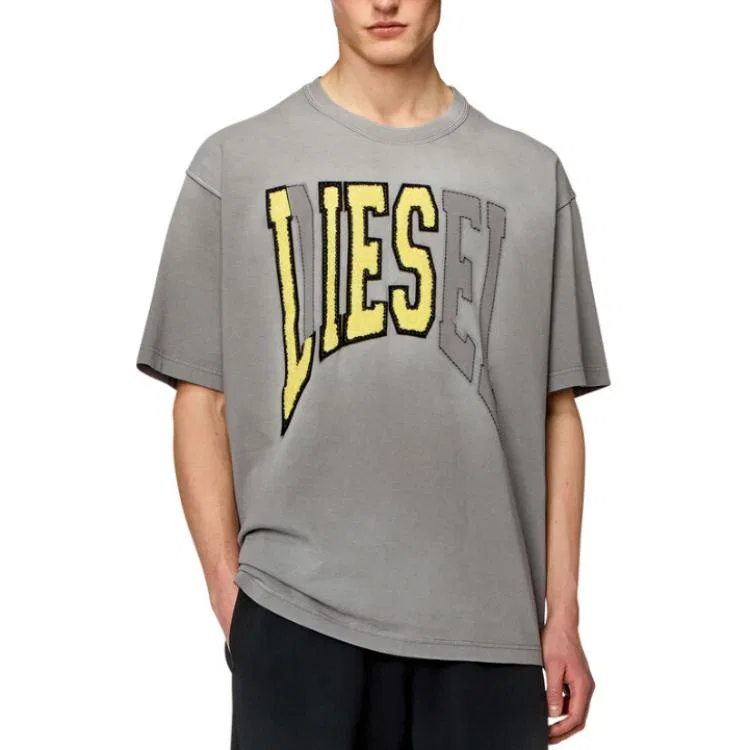 Детская футболка Twashn Over DIESEL, Gray — фото 3