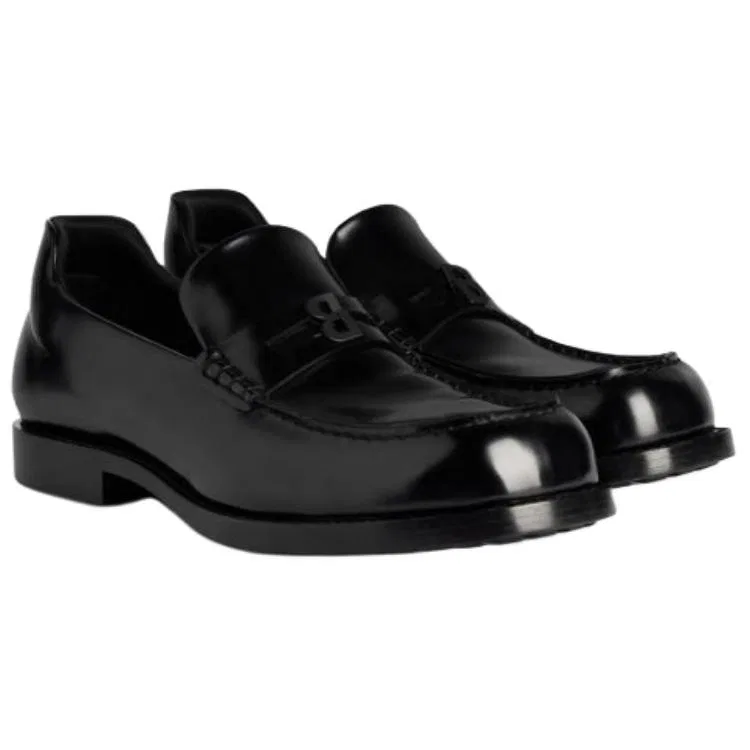 Лоферы из телячьей кожи Comfy Balenciaga Black — фото 4