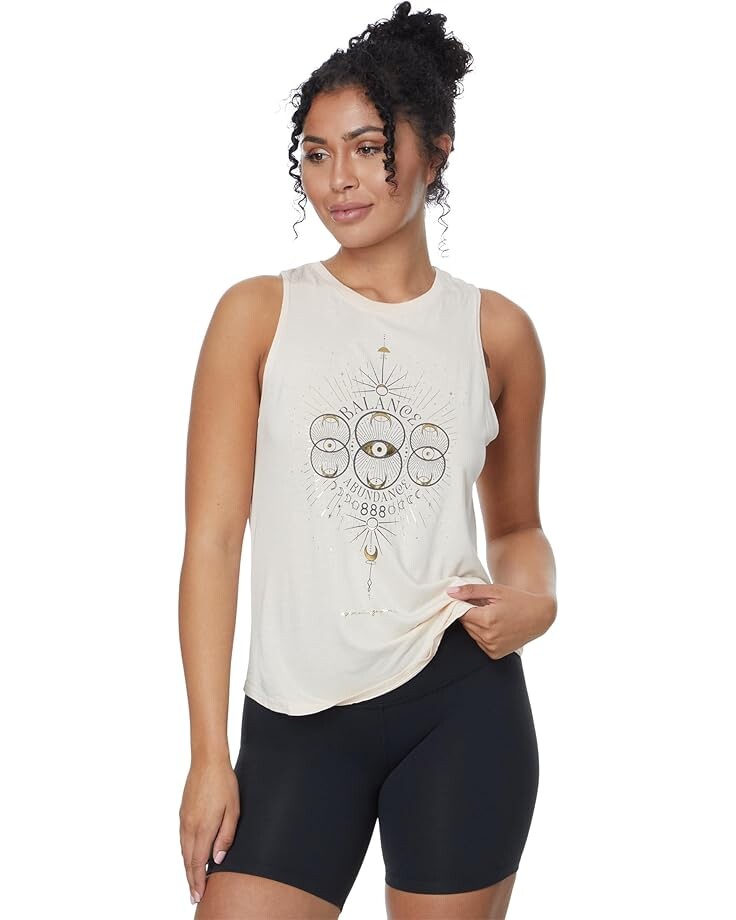 

Топ Spiritual Gangster 888 Balance Jade Muscle Tank, цвет Blush