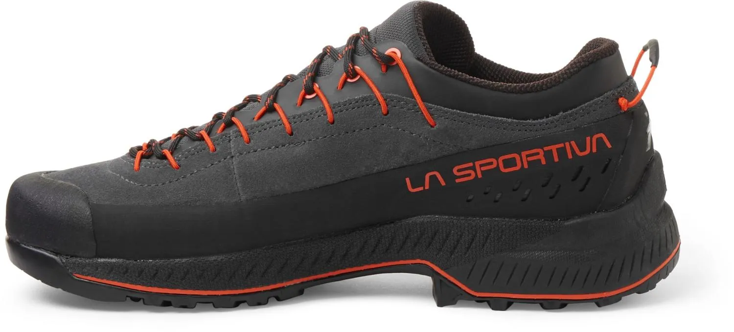 TX4 EVO Подходные туфли La Sportiva, Carbon/Cherry Tomato — фото 2