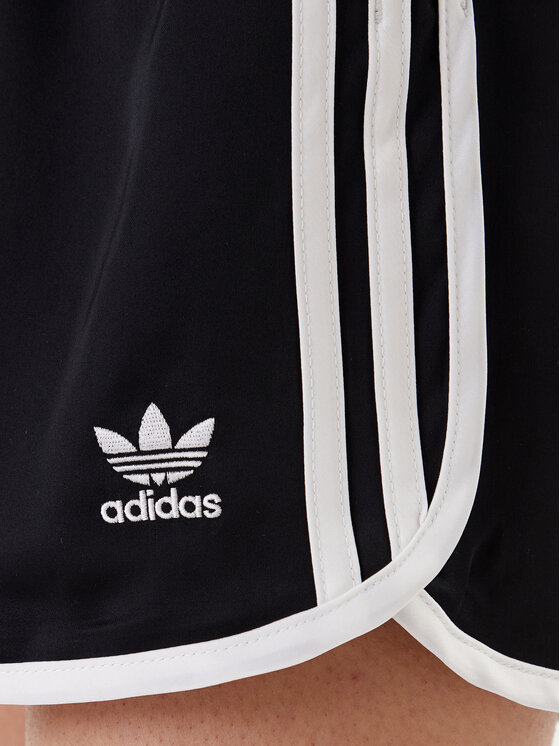 Спортивные шорты loose fit adicolor 3-Stripes Sprinter JD3119 Adidas, чёрный — фото 4