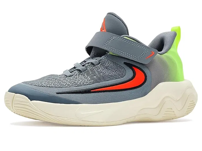 Кроссовки Giannis Immortality 4 Nike Kids, Dark Raisin/Total Crimson/Volt/Sail — фото 2