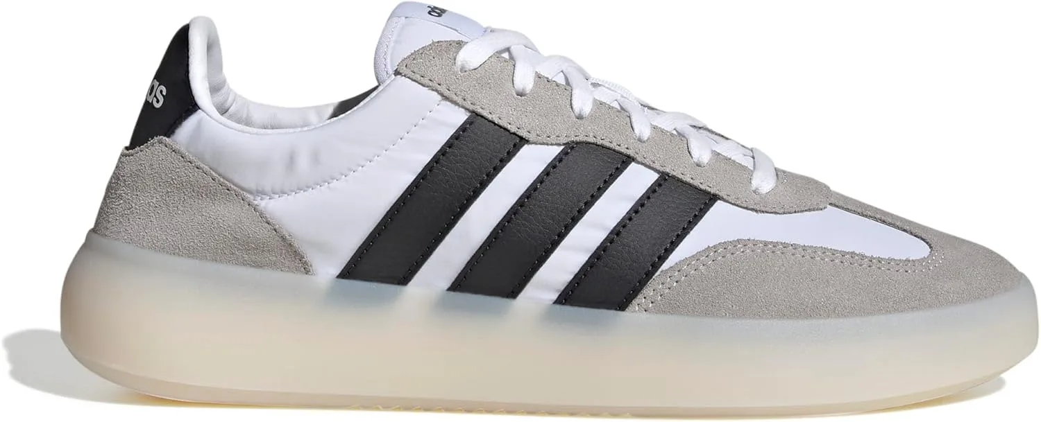 Кроссовки унисекс Adidas Barreda Decode, белый/черный/серый — фото 4