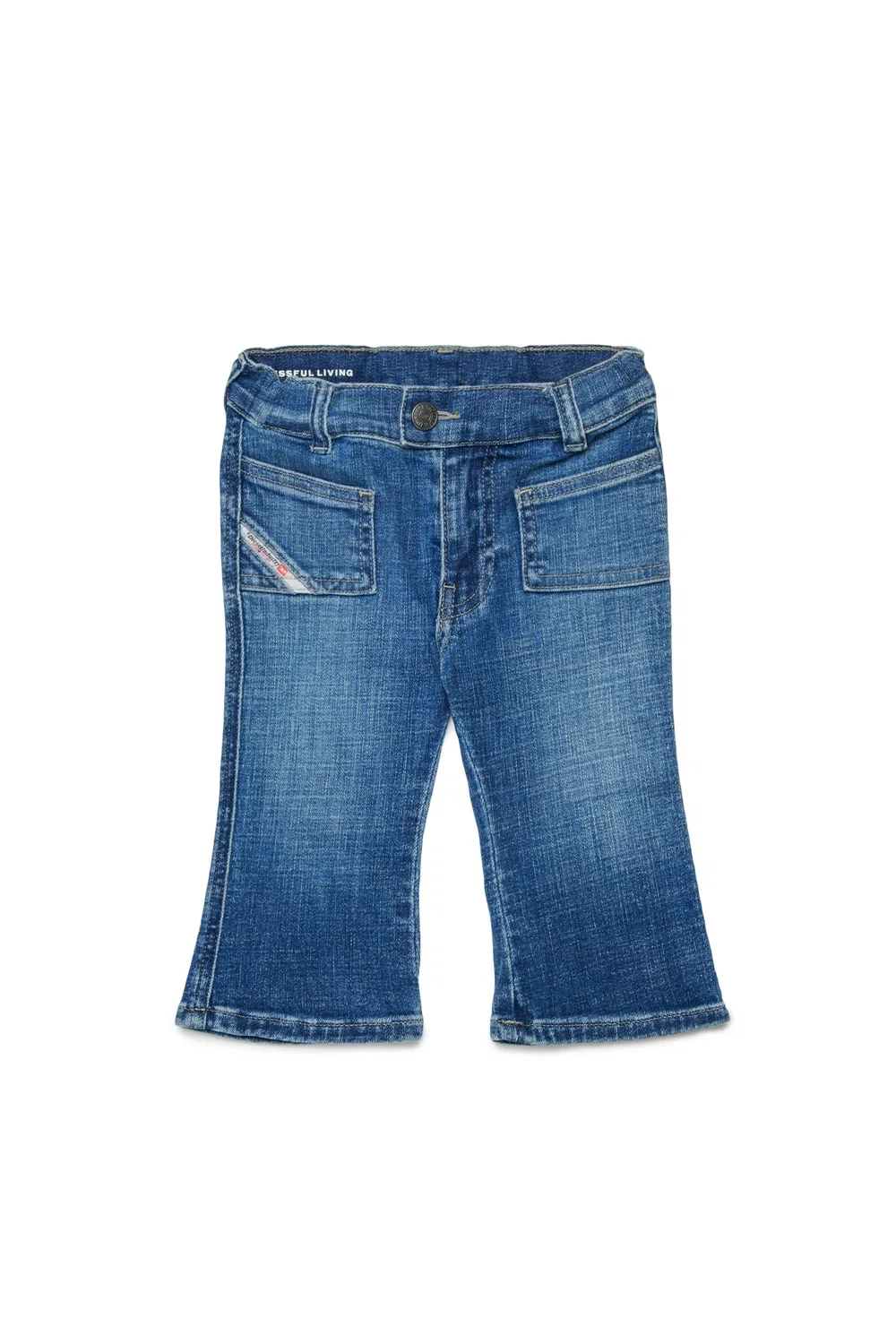 Детские джинсовые штаны D-HEKI-B Diesel, Indigo Blue — фото 4