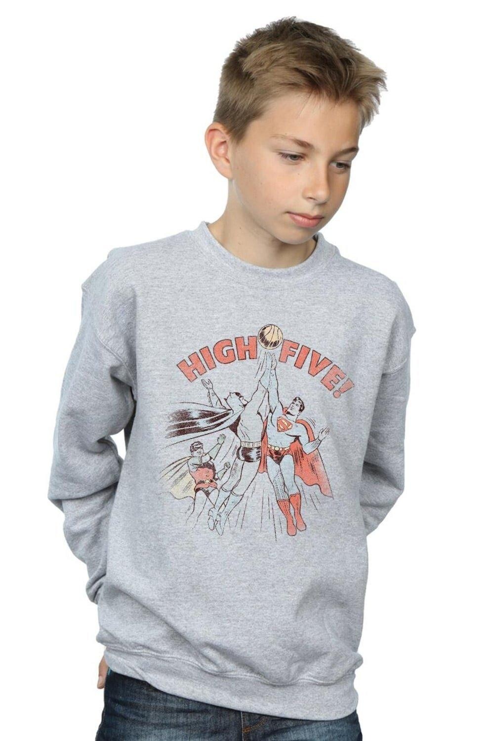 

Толстовка High Five из Лиги справедливости DC Comics, серый
