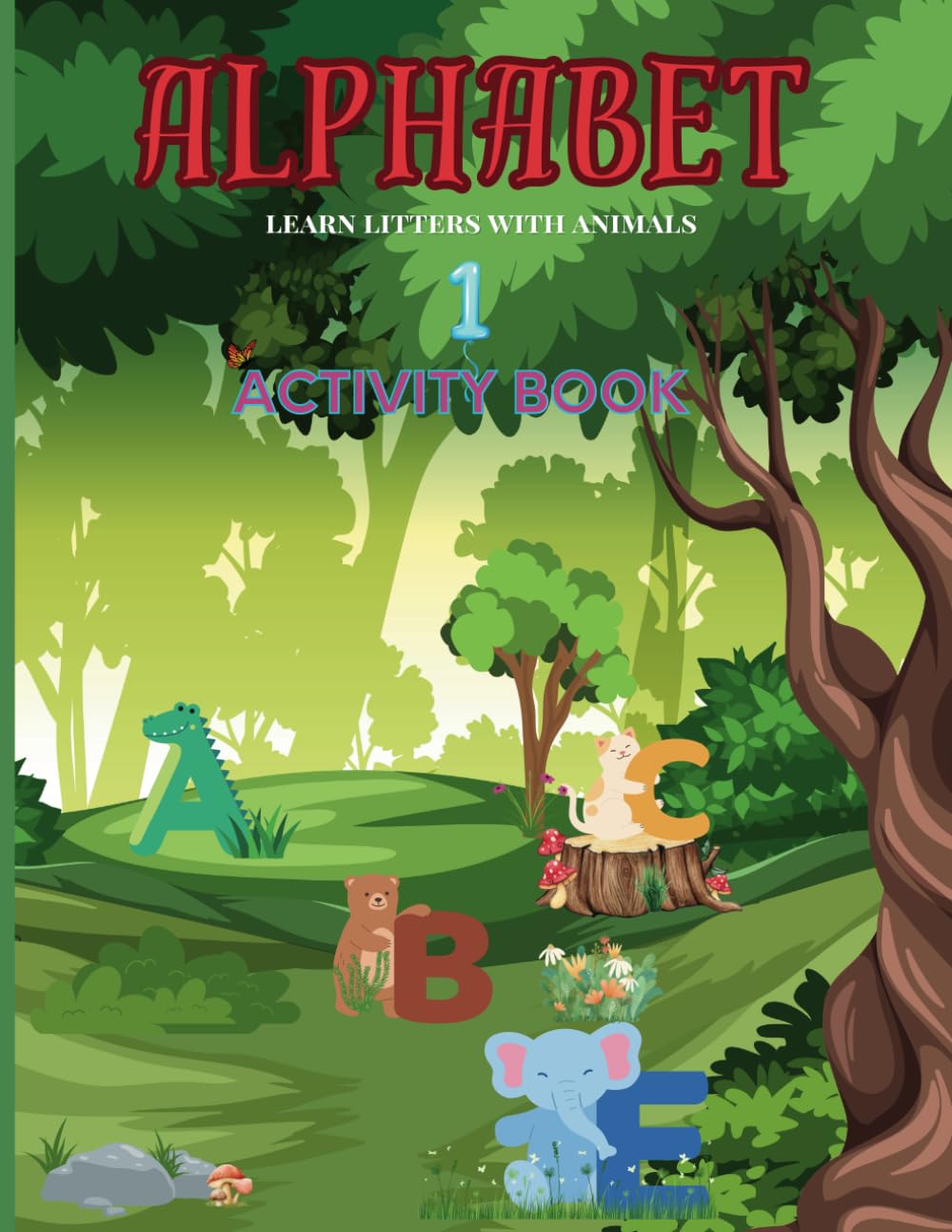 

"ABC Wonderland: Writing and Coloring Wonderland alphabet: An Alphabet Coloring Journey with Animals , It evokes the sense of adventure and learning ... Writing and Coloring Wonderland Series) (Independently published)