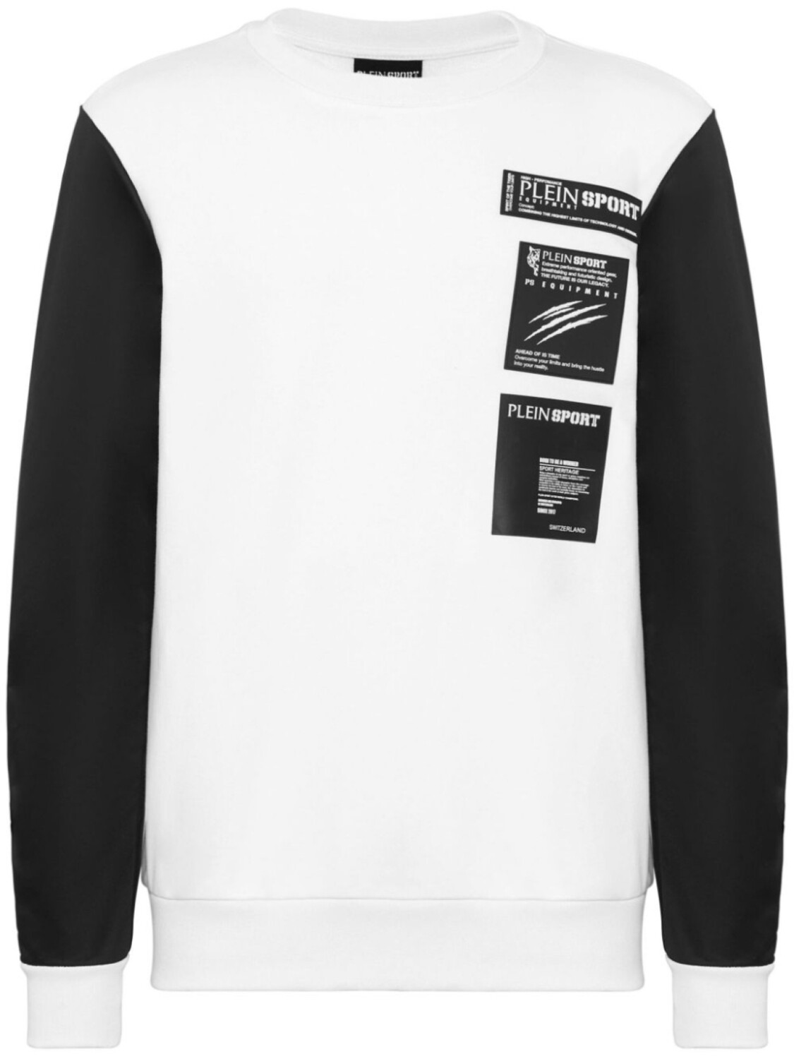

Plein Sport толстовка с логотипом, белый