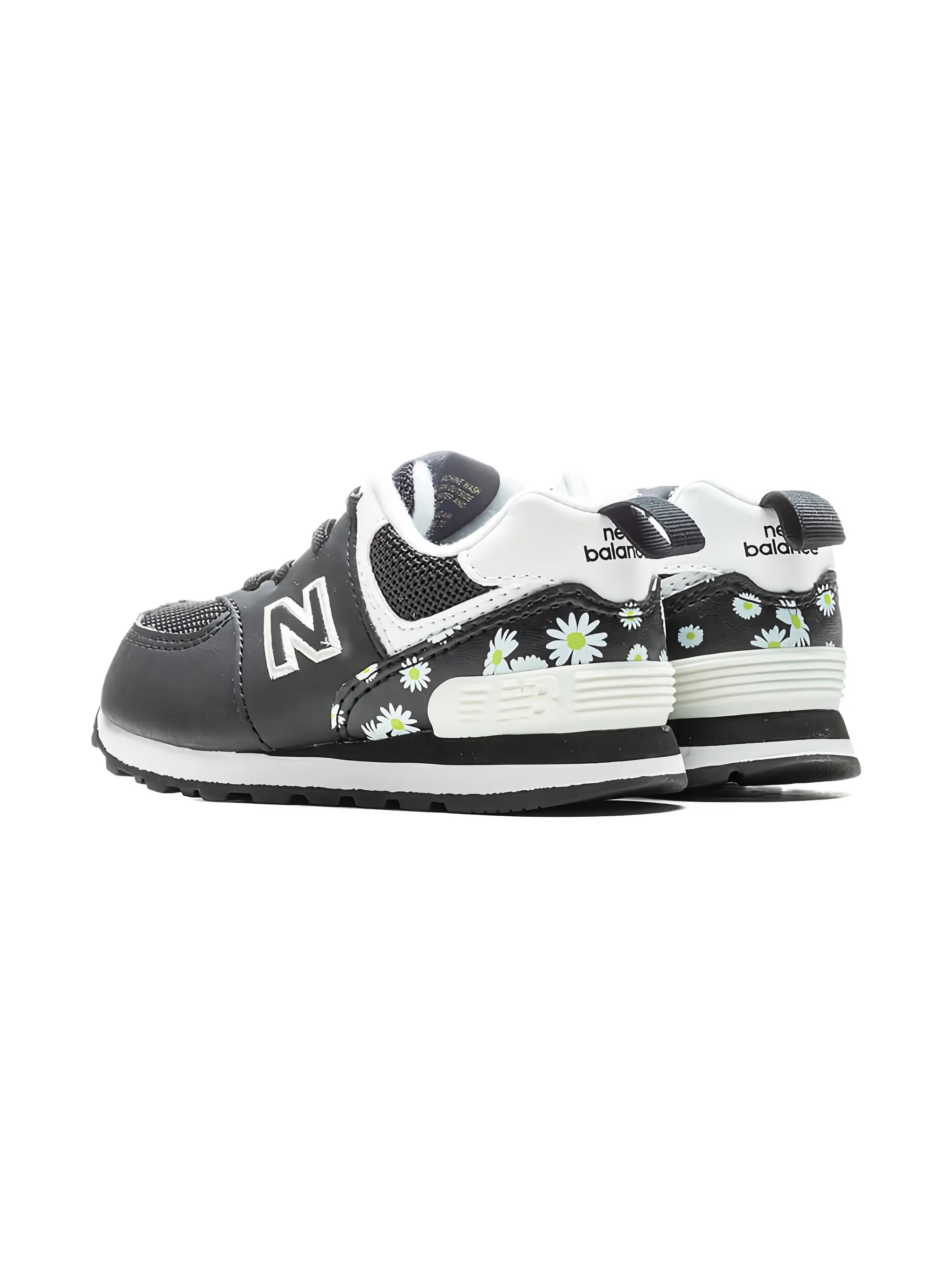 Кроссовки 574 Bungee Black/Lemonade New Balance, черный — фото 3
