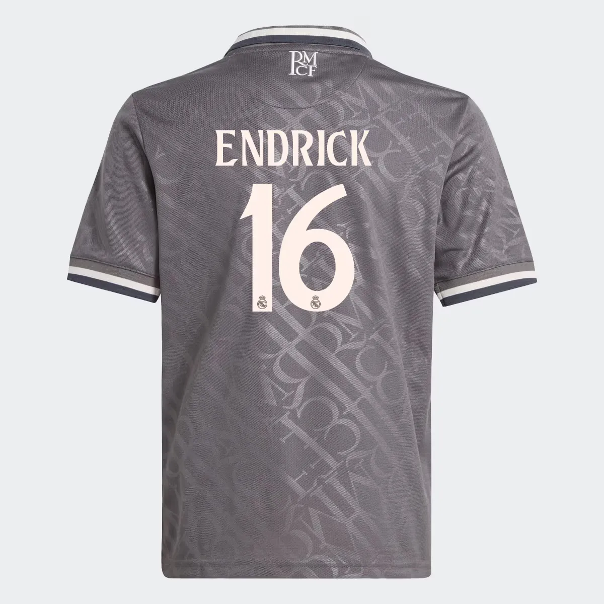 

Реал Мадрид CF 2024-2025 Endrick 16 Adidas 3rd kit детская футболка, коричневый