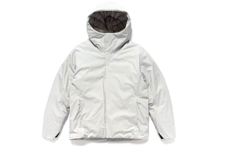 Куртка пуховая зимняя мужская Altus Arcteryx, элегантный коричневый/рунический — фото 3
