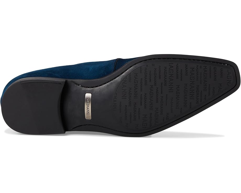 Мужские оксфорды Magnanni 23772-00, Navy — фото 3