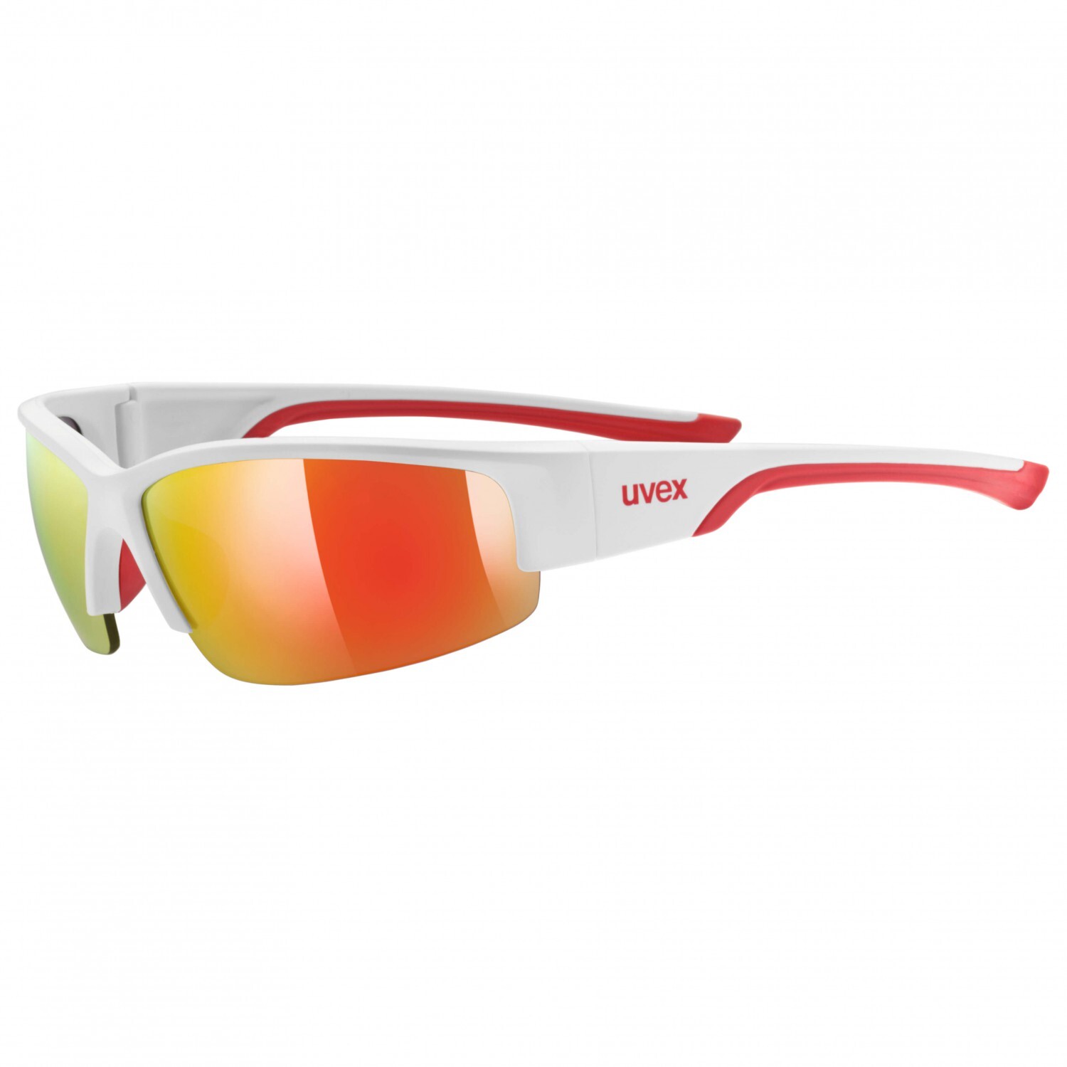 

Солнцезащитные очки Uvex Sportstyle 215 Mirror S3, цвет White Mat/Red