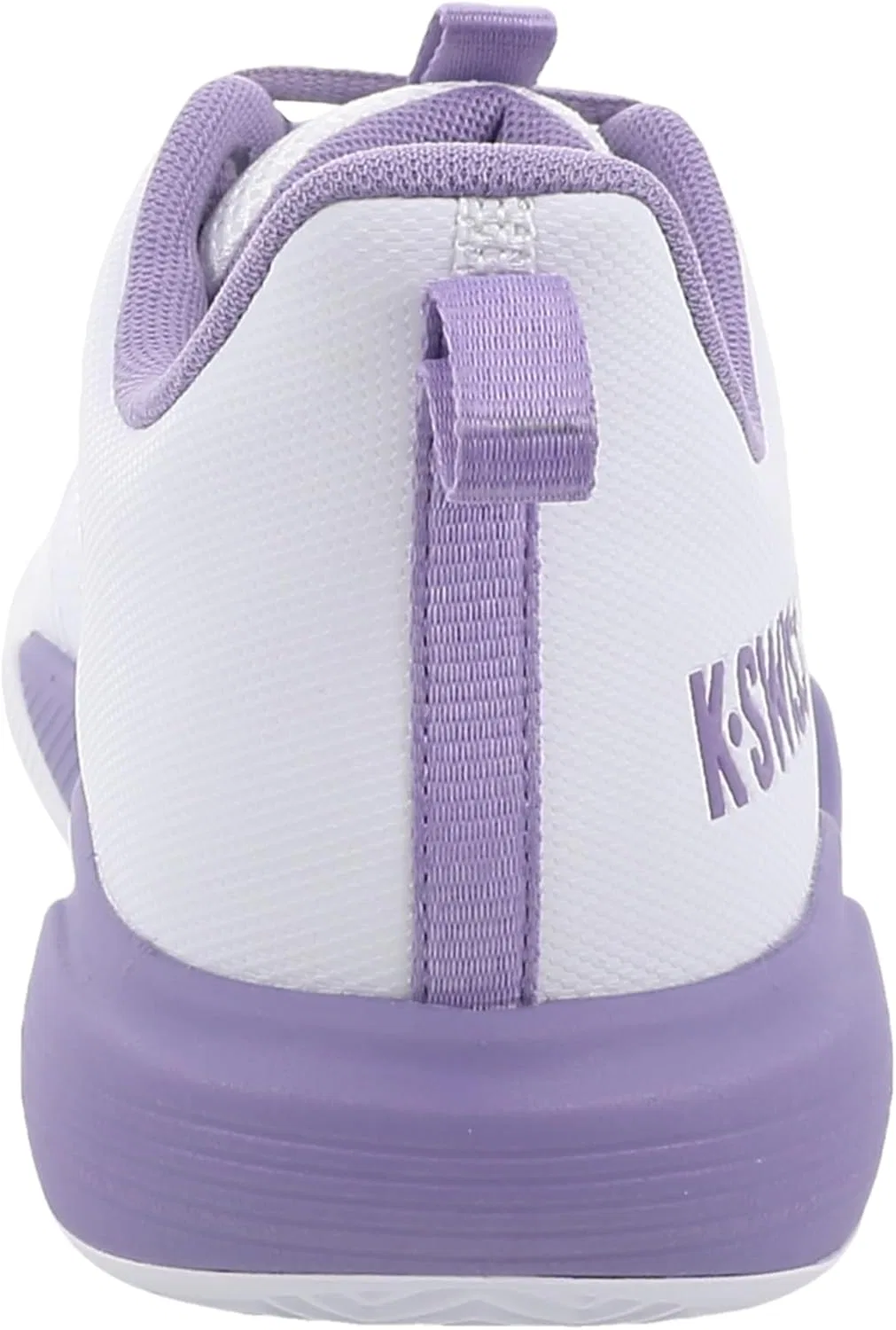Кроссовки для тенниса Ultrashot Light, K-Swiss, белый/фиолетовый/неоново-лавандовый — фото 3