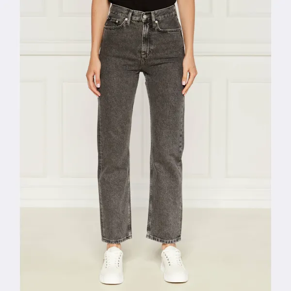 

Джинсы прямого кроя Calvin Klein, серый