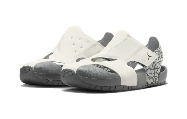 Кроссовки flare sandals 'sail iron grey' Air Jordan, мультиколор — фото 3