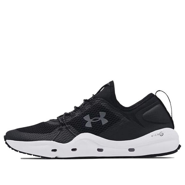 

Кроссовки micro g kilchis fishing shoes 'black white' Under Armour, черный