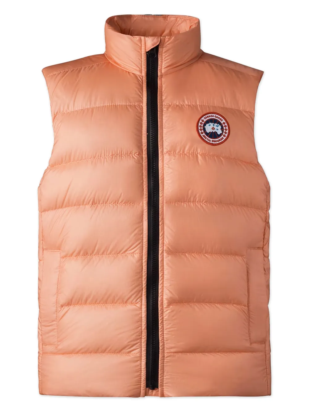 Топ с нашивкой-логотипом Canada Goose Kids, розовый