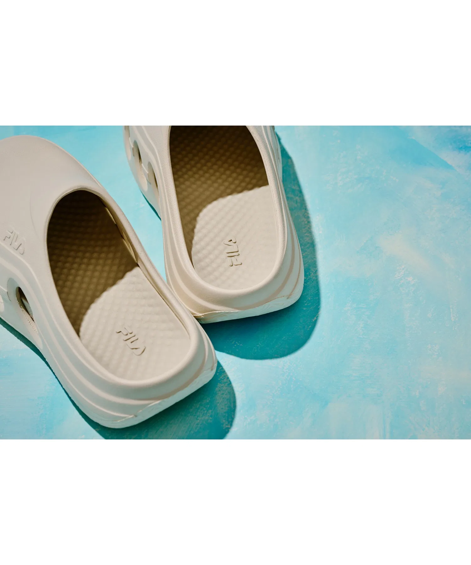 Унисекс сабо FILA BUBBLE FOAM CLOG серые — фото 3
