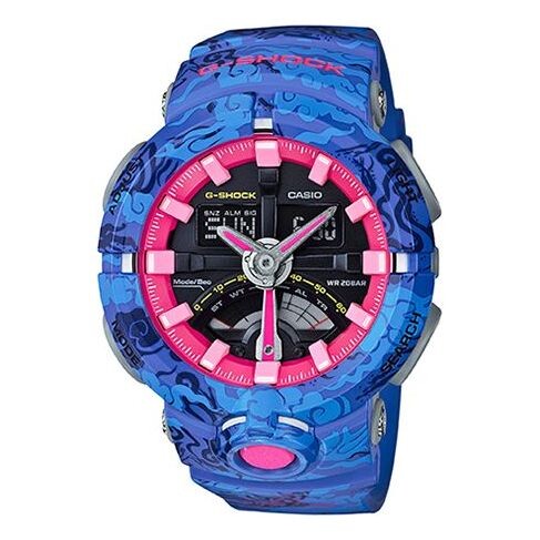 

Часы CASIO G-Shock Analog-Digital 'Blue', синий