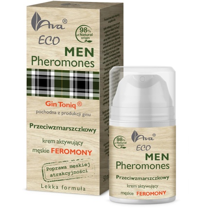 

Eco Men Феромоны Крем для лица против морщин Активирующие феромоны 50 мл Ava Laboratorium