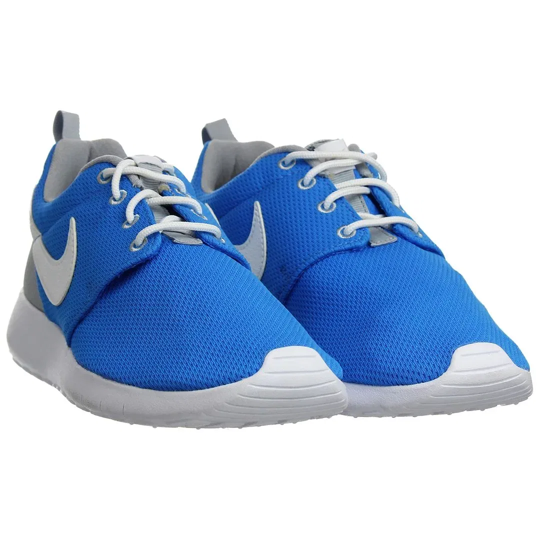 Кроссовки Nike Roshe One синие для мальчиков, синий — фото 2