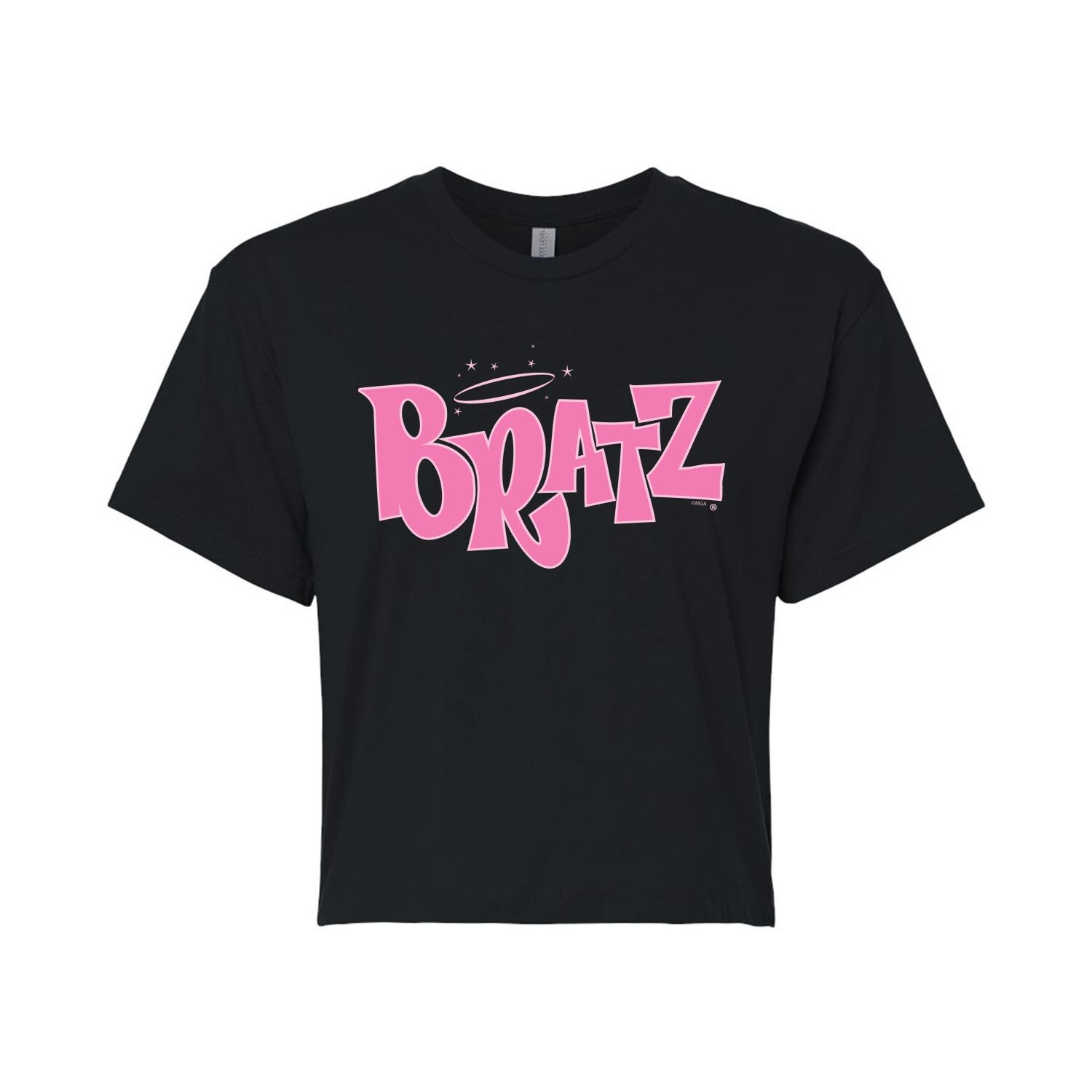 

Укороченная футболка Juniors' Bratz Icons Licensed Character, черный