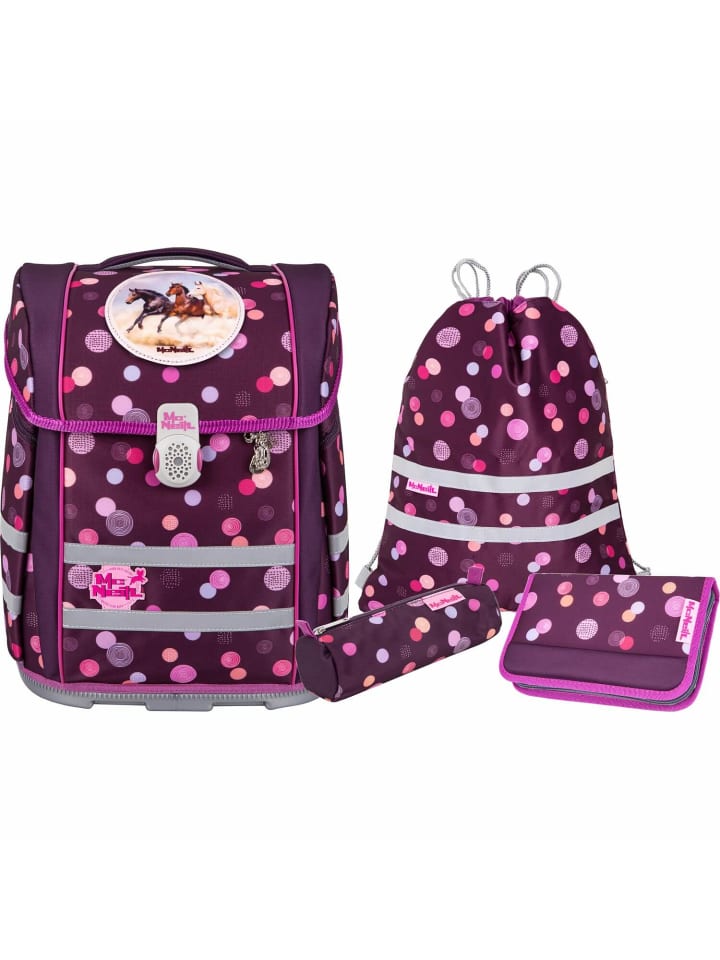 

McNeill Набор школьных сумок PERFECTO из 5 предметов, цвет RUBY, розовый