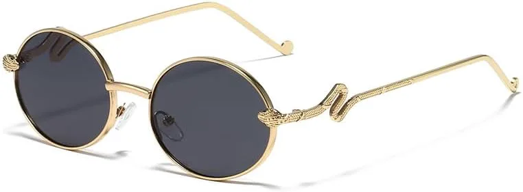 

Солнцезащитные очки для мужчин и женщин - защита UV400 - градиентные линзы, овальная оправа, для занятий спортом на открытом воздухе и вождения QWBSER, 1