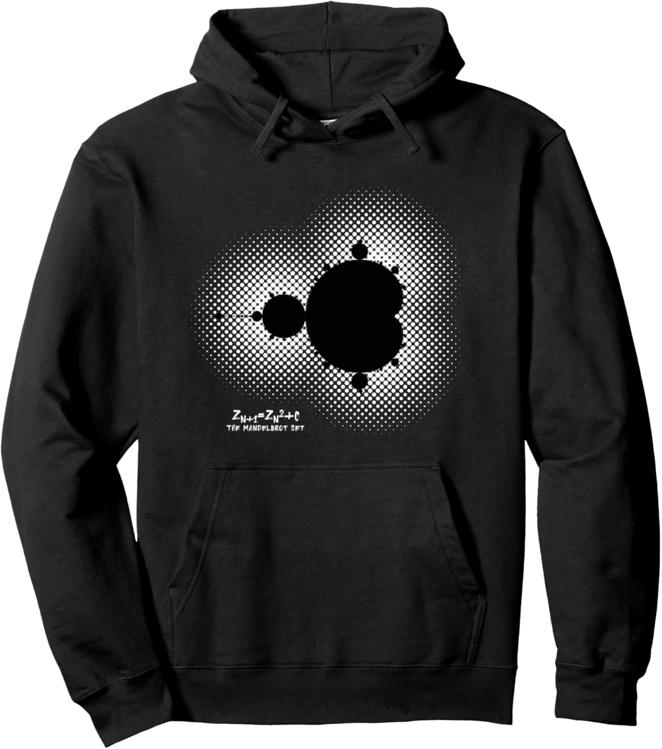 

Худи с рисунком фрактальной мандельброви на белых точках Fractal Designs Mathematics Fractals