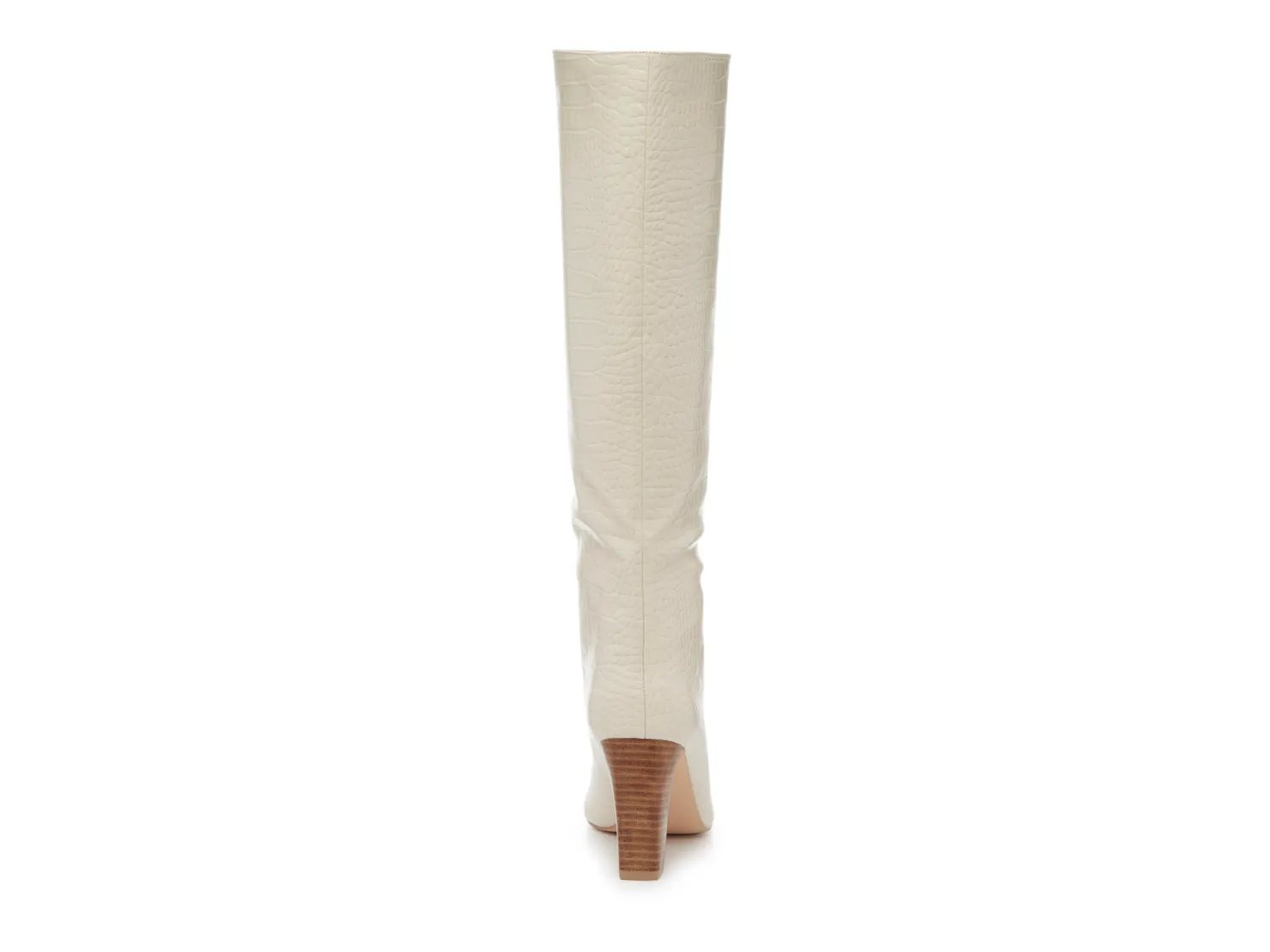 Ботинки Chinese Laundry Frankie Wide Calf Boot, Cream Croc Print — фото 4