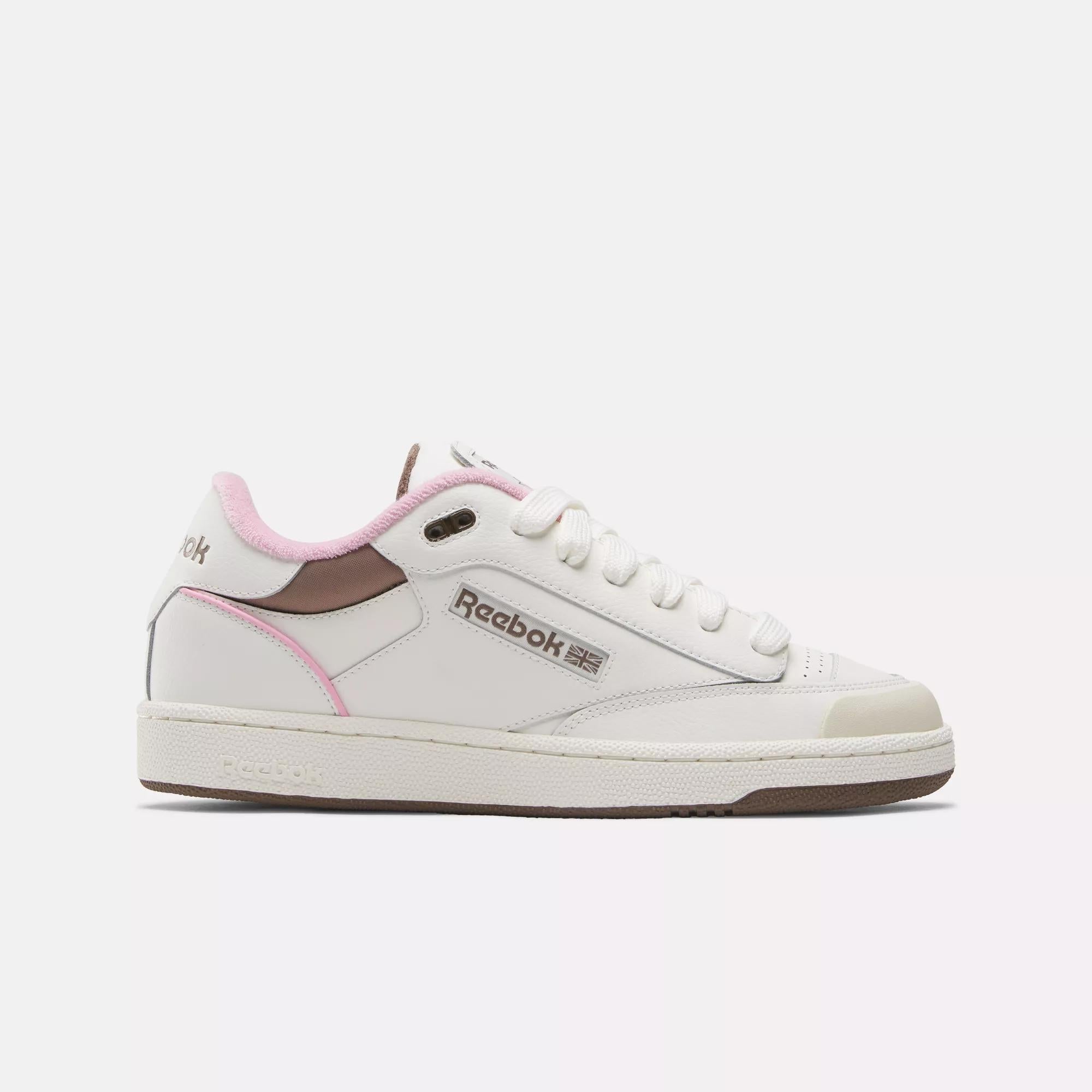 

Кроссовки Club C Bulc Reebok, розово-коричневый