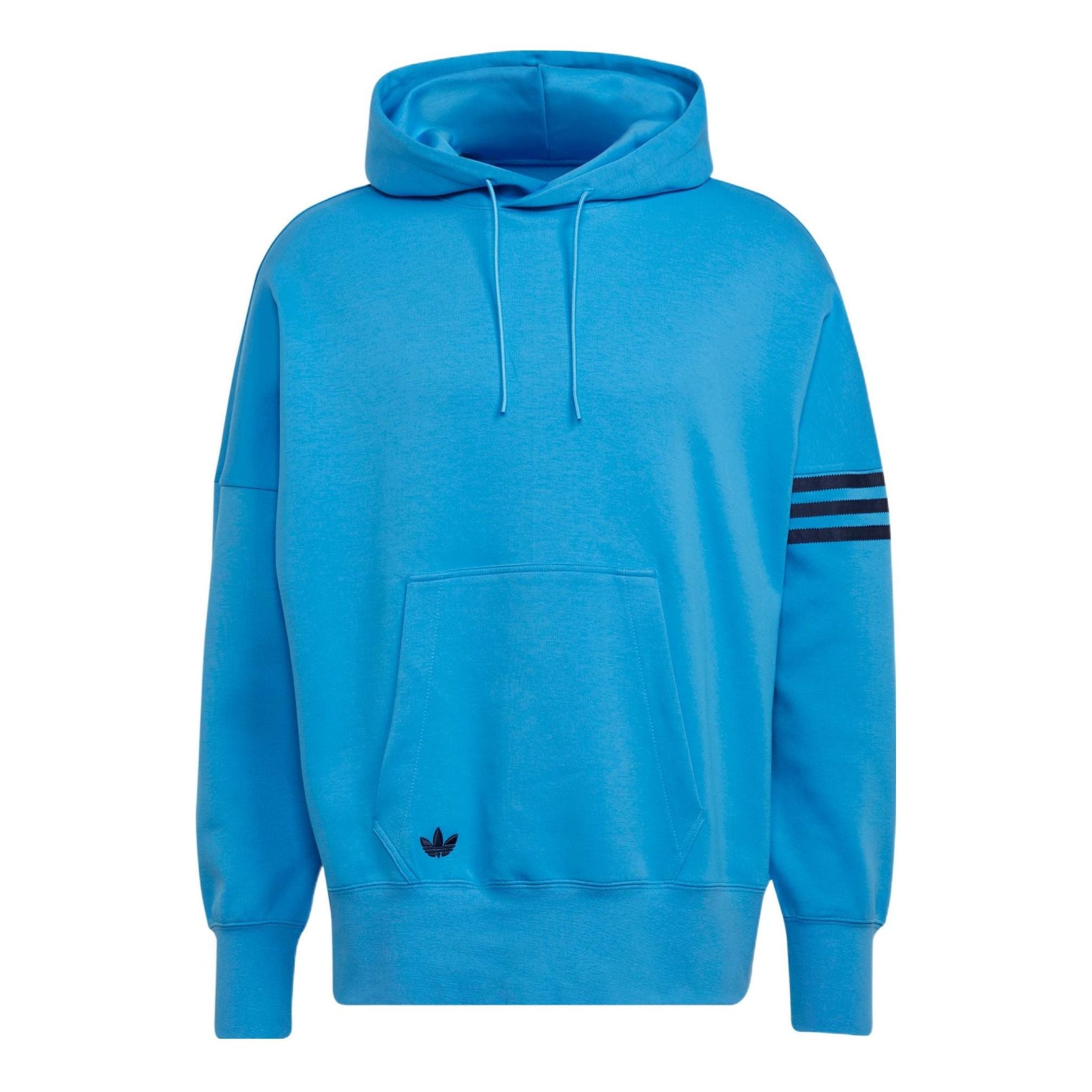 

Худи Men's adidas originals Solid Color Logo Drawstring Hooded Pullover Long Sleeves Blue HM1872