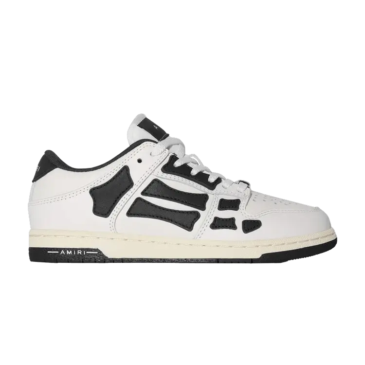 

Кроссовки Amiri Skel Top Low Kids White Black, белый