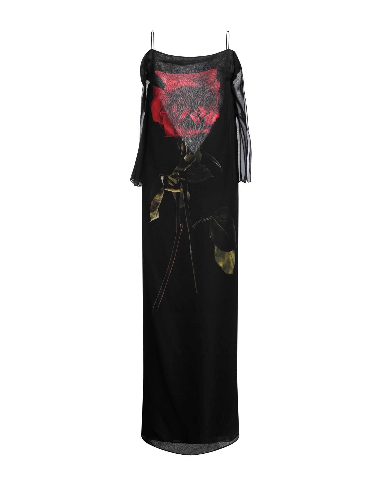 

Платье-макси Alexander Mcqueen, черный