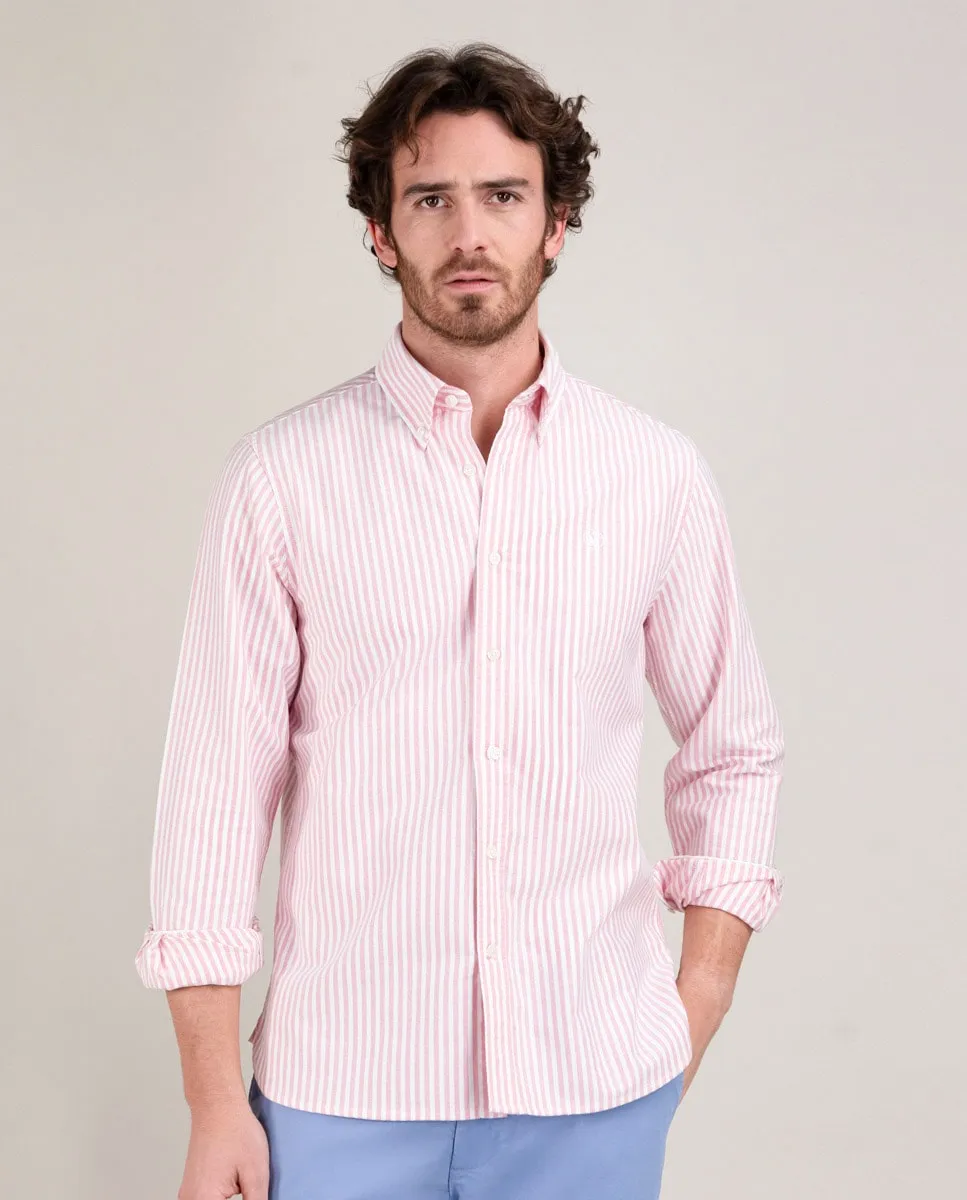 

Мужская рубашка Kodak Striped Oxford El Ganso, красный